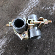 전자 아연 도금 EN74 1B 스캐 폴딩 프레스 이중 커플러